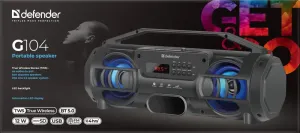 Defender - Sistem audio portabil G104