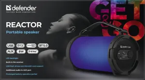 Defender - Sistem audio portabil Reactor