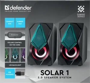 Defender - Sistemul audio 2.0 Solar 2