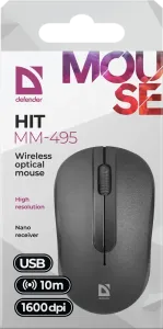 Defender - Mouse optic fără fir Hit MM-495