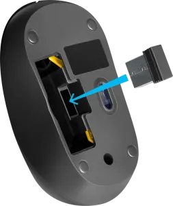 Defender - Mouse optic fără fir Hit MM-495