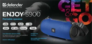 Defender - Sistem audio portabil Enjoy S900