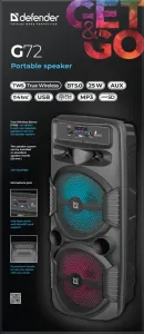 Defender - Sistem audio portabil G72