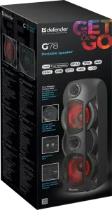 Defender - Sistem audio portabil G78