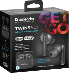 Defender - Garnitură fără fir Twins 907