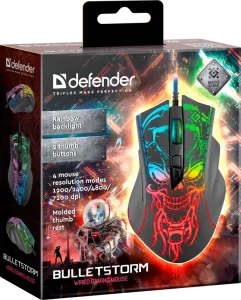 Defender - Mouse pentru jocuri cu fir Bulletstorm GM-928