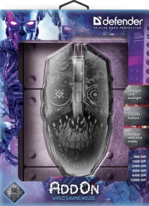 Defender - Mouse pentru jocuri cu fir AddOn GM-702L