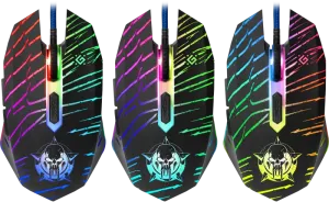 Defender - Mouse pentru jocuri cu fir Dark Agent GM-590L