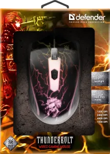 Defender - Mouse pentru jocuri cu fir Thunderbolt GM-925