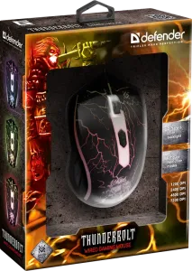 Defender - Mouse pentru jocuri cu fir Thunderbolt GM-925