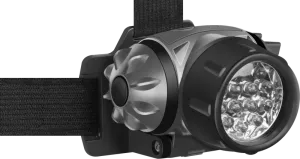 Defender - Lanterna frontală de cap FL-02, LED, 3 modes