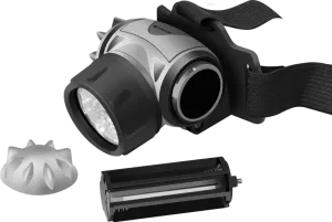 Defender - Lanterna frontală de cap FL-02, LED, 3 modes