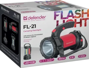 Defender - Lanterna de camping FL-21