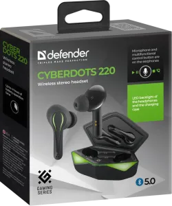 Defender - Garnitură fără fir CyberDots 220