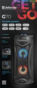 Defender - Sistem audio portabil G70