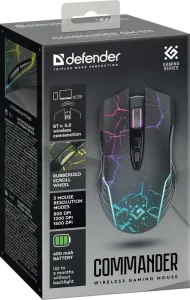 Defender - Mouse pentru jocuri fără fir Commander GM-511