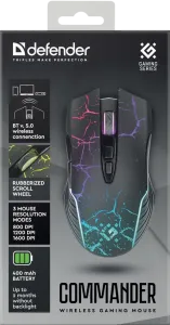 Defender - Mouse pentru jocuri fără fir Commander GM-511