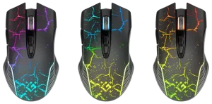 Defender - Mouse pentru jocuri fără fir Commander GM-511