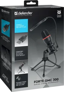 Defender - Microfon pentru streaming Forte GMC 300