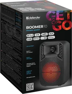 Defender - Sistem audio portabil Boomer 10
