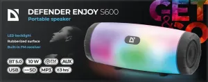 Defender - Sistem audio portabil Enjoy S600