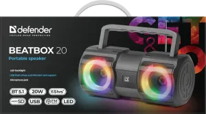 Defender - Sistem audio portabil Beatbox 20