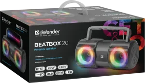 Defender - Sistem audio portabil Beatbox 20