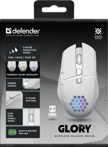 Defender - Mouse pentru jocuri fără fir Glory GM-514