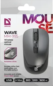 Defender - Mouse optic fără fir Wave MM-995