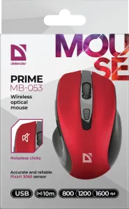 Defender - Mouse optic fără fir Prime MB-053