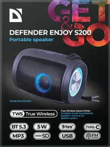 Defender - Sistem audio portabil Enjoy S200