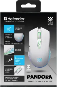 Defender - Mouse pentru jocuri fără fir Pandora GM-502