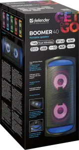 Defender - Sistem audio portabil Boomer 40
