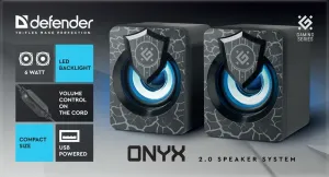 Defender - Sistemul audio 2.0 Onyx