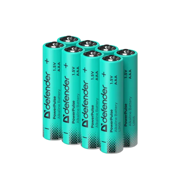 Defender - Baterie alcalină LR03-8BL
