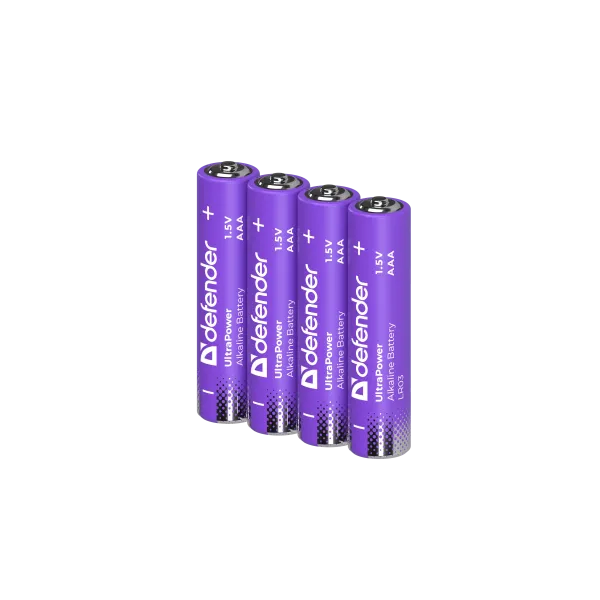 Defender - Baterie alcalină LR03-4BL