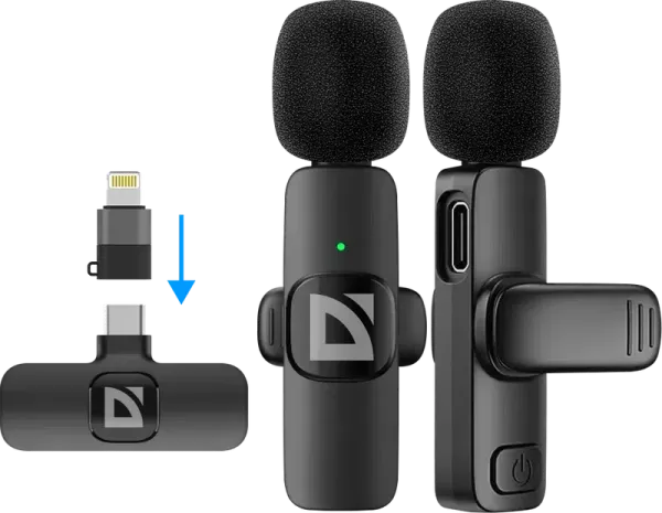 Defender - Microfoane Lavalier Talky-138 Defender - Microfoane Lavalier Talky-138