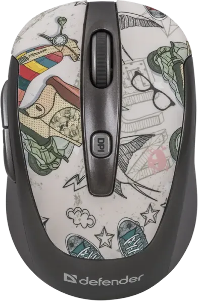 Defender - Mouse optic fără fir To-GO MS-575 Defender - Mouse optic fără fir To-GO MS-575