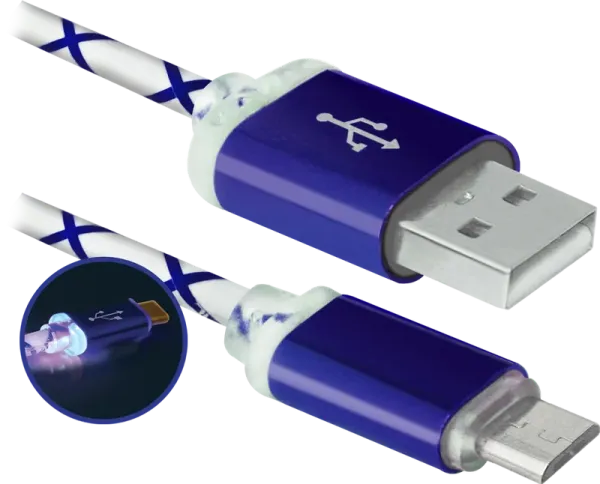 Defender - Cablu USB USB08-03LT USB2.0 Defender - Cablu USB USB08-03LT USB2.0