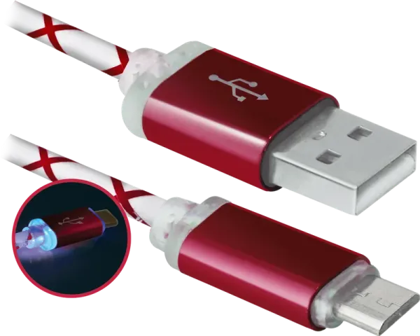 Defender - Cablu USB USB08-03LT USB2.0 Defender - Cablu USB USB08-03LT USB2.0
