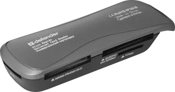 Defender - Cititor de card universal Ultra Rapido Defender - Cititor de card universal Ultra Rapido