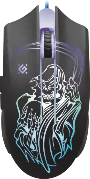 Defender - Mouse pentru jocuri cu fir Ghost GM-190L Defender - Mouse pentru jocuri cu fir Ghost GM-190L