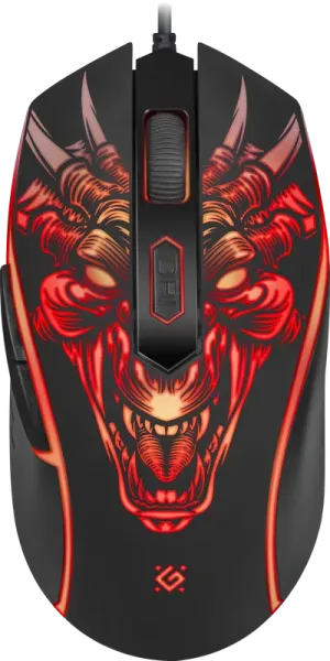 Defender - Mouse pentru jocuri cu fir Monstro GM-510L Defender - Mouse pentru jocuri cu fir Monstro GM-510L