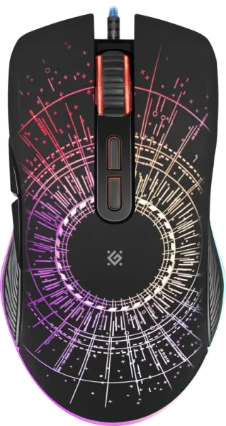 Defender - Mouse pentru jocuri cu fir Sirius GM-660L Defender - Mouse pentru jocuri cu fir Sirius GM-660L