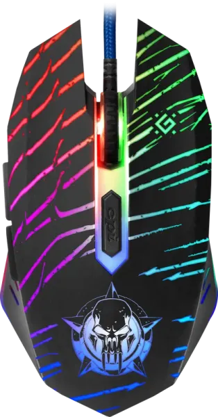 Defender - Mouse pentru jocuri cu fir Dark Agent GM-590L