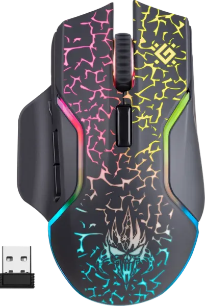 Defender - Mouse pentru jocuri fără fir Oneshot GM-067