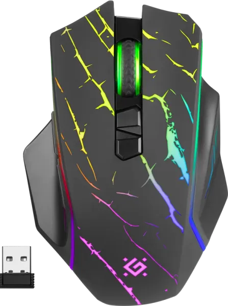 Defender - Mouse pentru jocuri fără fir Uran GM-503